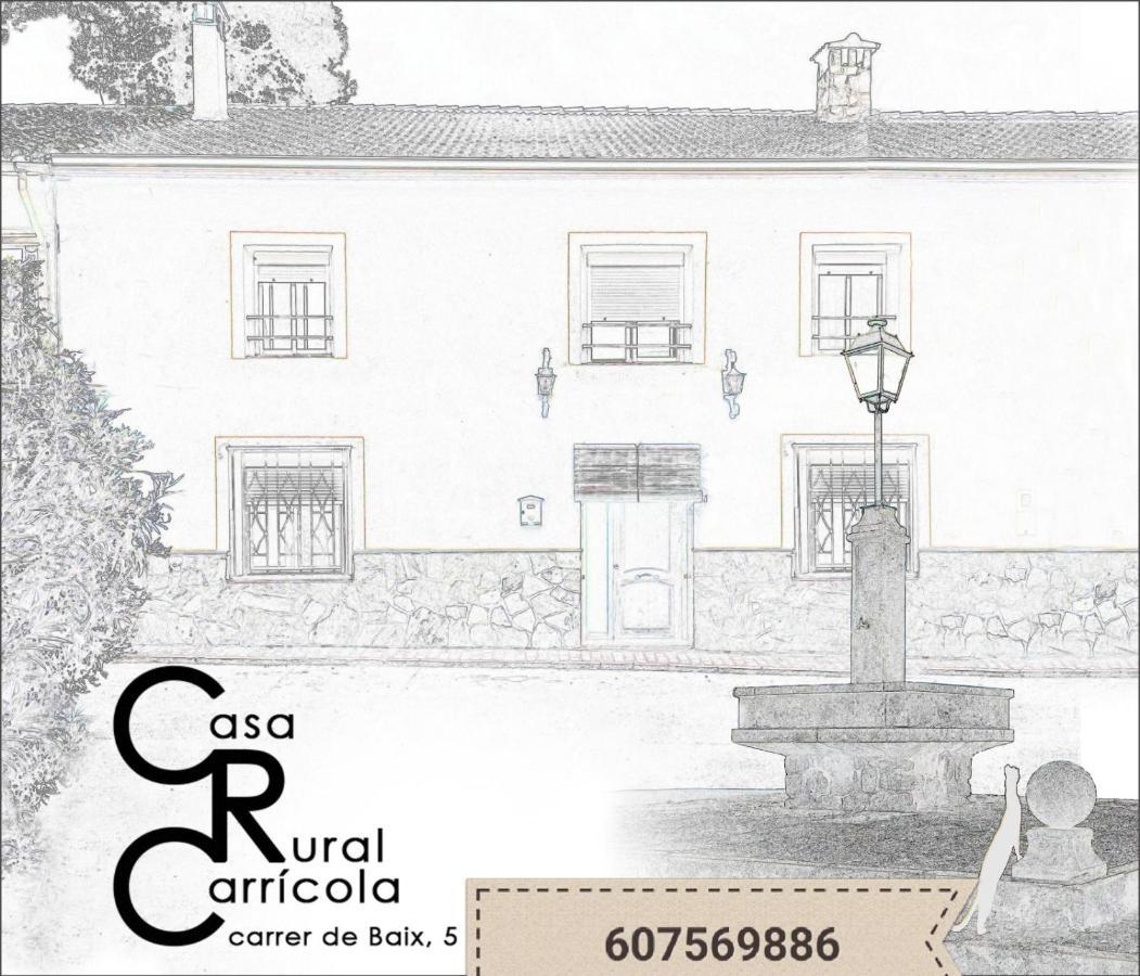 Casa Rural Carrícola Eksteriør bilde